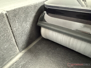 Ein kleiner Rand bleibt ungewischt