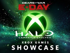 Xbox Games Showcase 2026-Banner mit Halo: Campaign Evolved und Gears of War: E-Day.