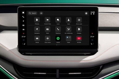 Infotainment mit Android-System.