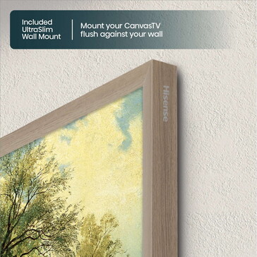 Die Wandmontage soll mit besonders geringem Abstand möglich sein