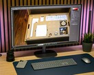 4k-Display, Core Ultra 7, 32 GB RAM, 1-TB-SSD: HP OmniStudio X 32. (Bild: Sebastian Bade)