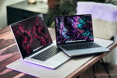 Die Notch des MacBook Pro könnte künftig ein Face-ID-Modul beherbergen. (Bild: Notebookcheck)