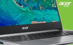 Acer spendiert der schlanken Laptop-Serie Swift 1 ein Prozessor-Upgrade.