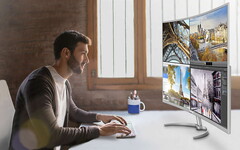 Philips Brilliance BDM4037UW: 4K/Ultra-HD-Curved-Monitor mit 40 Zoll
