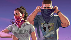 A promotional image for GTA VI
