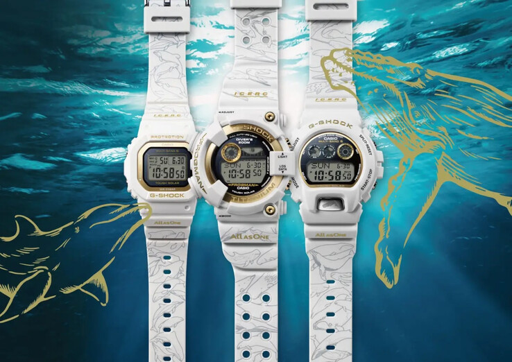 Die Modelle aus dem Jahr 2024 gehören zur „Love The Sea And The Earth“-Linie von Casio G-Shock. (Bildquelle: Casio)