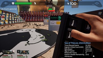 Im Bild: Ein Gameplay-Screenshot aus Game Quest: The Backlog Battler.