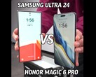 Das Honor Magic6 Pro hat das Samsung Galaxy S24 Ultra im Visier: Mit spannenden Kamera- und Akku-Technologien. (Bild: Unbox Therapy)