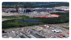 Stegra-Fabrik in Boden, Schweden