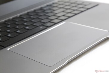 Das große ClickPad unseres Testgeräts funktionierte nicht richtig