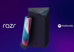 Möglicherweise das erste echte Renderbild des faltbaren Motorola Razr 2019.