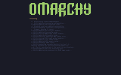 Installation von Omarchy 3.7.0 für Gamer