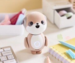 Sharps neuester AI-Assistent steckt im Körper eines Roboter-Erdmännchens. (Bildquelle: Sharp)