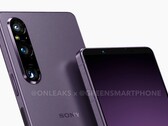 Das Sony Xperia 1 V kommt abermals mit Kopfhöreranschluss und Kamera-Auslöser. (Bild: @OnLeaks / Green Smartpohnes)