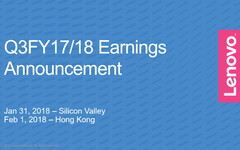 Lenovo präsentiert bei den Quartalszahlen mehr Umsatz, aber auch Verluste.