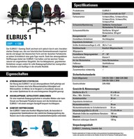 Sharkoon Elbrus 1 Gaming-Sessel