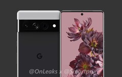 Das Google Pixel 7 Pro setzt auf ein ähnliches Design wie das Pixel 6 Pro. (Bild: @OnLeaks / SmartPrix)