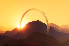 Huawei spielt schon im Teaser-Bild auf das runde Kameramodul des Mate 50 Pro an. (Bild: Huawei)