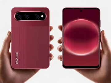 ...und das Werberenderbild des Doogee Note60 W.