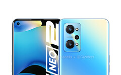 Der Launch des Realme GT Neo 2 steht unmittelbar bevor. (Bild: @OnLeaks / GizNext)
