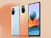 Das Xiaomi Redmi Note 10 Pro bietet ein 1.080p+-AMOLED-Display, das eine Bildfrequenz von 120 Hz erreicht. (Bild: Xiaomi)