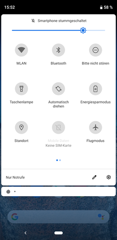 Test Google Pixel 3a Smartphone