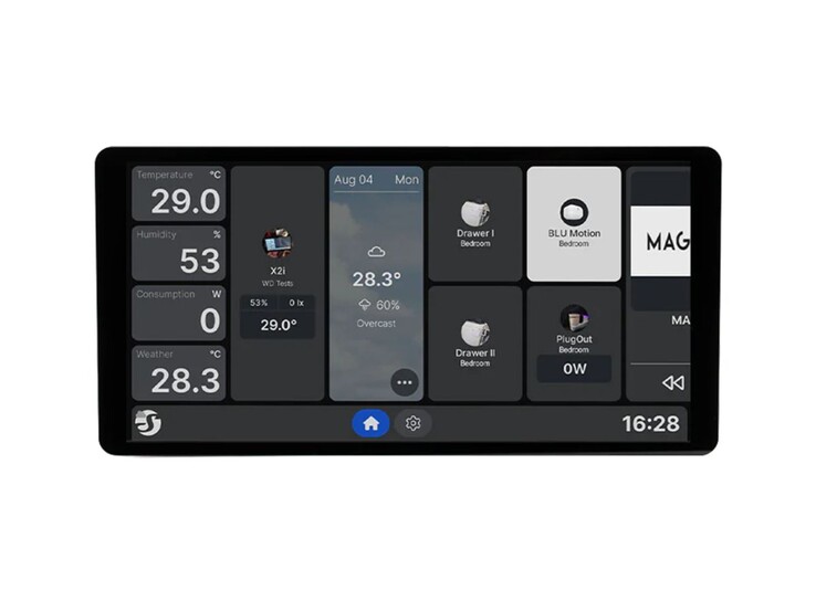 Das Shelly Wall Display X2i (Bildquelle: Shelly)