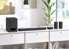 Die neueste Soundbar von Sony wird auch als Surround-System angeboten. (Bildquelle: Sony)
