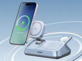 Der Ugreen MagFlow 3-in-1 Magnetic Wireless Desktop-Charger 25W startet mit Rabatt. (Bildquelle: Amazon)