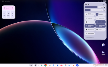 Googlebook OS Schnelleinstellungen