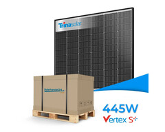 Solarmodul Trina Solar Vertex S+ mit robustem Doppelglas (Bild: Trina Solar)