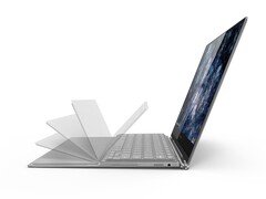 Die einklappbare Tastatur spart wertvolle Millimeter. (Bild: iF World Design Guide)