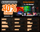 Black Weekend bei notebooksbilliger.de: Heiße Preise mit bis zu 40 % Rabatt
