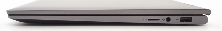 microSD-Kartenleser; 3,5-mm-Headset-Anschluss; USB-Typ-A