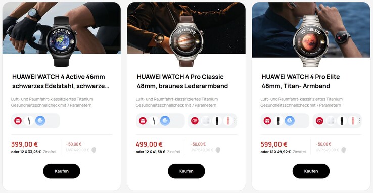 Huawei Watch 4 (Pro) Angebote