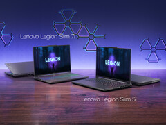 Lenovo präsentiert seine schlanken Gaming-Notebooks Legion Slim 5 und Legion Slim 5i der 8. Generation. (Bild: Lenovo)