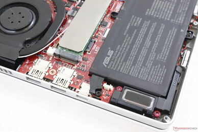 Stereo-Lautsprecher an den vorderen Ecken