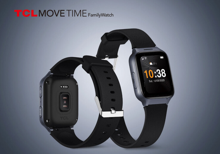 Die neue Smartwatch MOVETIME Family Watch MT43A für Senioren. (Quelle: TCL)