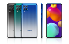 Das Samsung Galaxy M53 5G soll laut einem aktuellen Leak dem hier zu sehenden Galaxy M62 ähneln. (Bild: Samsung)