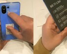 Ein erstes Unboxing- und Hands-On-Video zum Mi 11 Lite von Xiaomi ist noch vor dem Launch auf YouTube zu sehen. (Screenshot: Tecnosell, aufgehellt)
