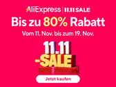 Der große AliExpress 11.11-Sale beschert bis zu 80 Prozent Rabatt! (Bildquelle: AliExpress)