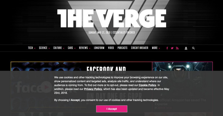 Wer hier nicht zustimmt, bekommt die schnellere Variante.