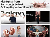 Samsung: Das sind die Highlights des Galaxy Unpacked Events (Videos).