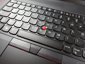 Lenovo ThinkPad P17 G2: TrackPoint