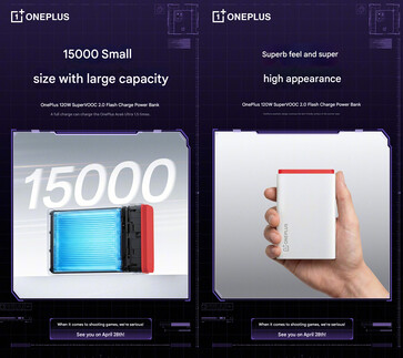 Akkukapazität und kompakte Bauweise der OnePlus-Powerbank