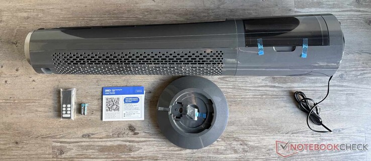Lieferumfang des Dreo TurboCool Nebelventilator 765S
