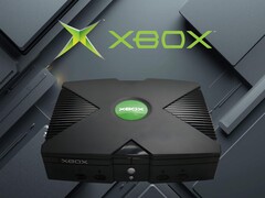Die erste Xbox-Konsole mit Logo