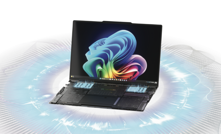 Aufbau des Thinkbook Aeroblade.
