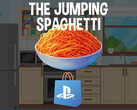 Das Shovelware-Spiel The Jumping Spaghetti im PlayStation Store. (Bildquelle: PlayStation Store mit Bearbeitungen)