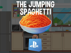 Das Shovelware-Spiel The Jumping Spaghetti im PlayStation Store. (Bildquelle: PlayStation Store mit Bearbeitungen)